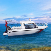 Fabricants de bateaux de plaisance, yacht en aluminium pas cher de 530 cm (17 pieds), petit bateau à moteur hors-bord à vendre