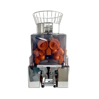 NS2000E-4 Commerciële Automatische Sinaasappelpers 120W RVS Citruspers 20 stuks/min voor Cafés