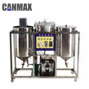 Degumming Dehydration Deacidification Function Rbd Palm Refining Coconut Organic Refined Food Oil Refinery Machine