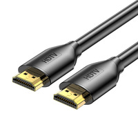 Cable HDMI 2.0 de Alta Definición (HDTV) 4K con Conectores Chapados en Oro para TV, Computadora, Decodificador y Proyector