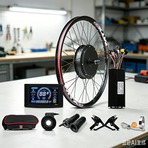 Fast Speed 52V 2000W <b>Electric</b> Bicycle Hub Motor <b>Kit</b> with PAS Sensor for Road and Mountain Bike e-bike conversion <b>kit</b> - Product Image 1