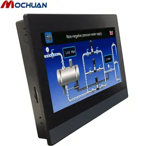 工业 tft lcd hmi 面板 can 总线接口触摸屏监视器 pc