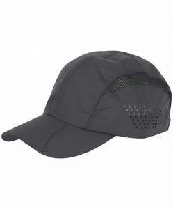 Casquette de course légère pour femme en polyester, chapeau de soleil sportif avec panneau en maille respirante, visière réglable pour l'entraînement en extérieur et le cyclisme - Product Image 1
