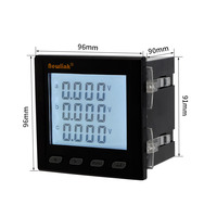 EcoNewlink NLK900E-2S4 2025 220V AC Modbus RS485 Compteur d'énergie triphasé multifonctionnel Analyseur de puissance  UAE ESMA ECAS