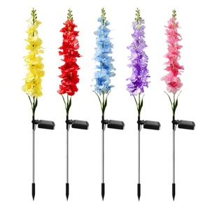 Luces solares para jardín, lámpara LED con forma de flor, impermeable, alimentada por energía solar, luz decorativa para patio, jardín. - Product Image 5