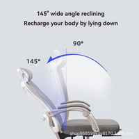 Chaise de bureau ergonomique en maille 2026, vente chaude, avec coussin moelleux de haute qualité et support lombaire pour cadres