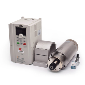 HQD Router Machine <b>Tool</b> Spindle Motor 4.5kw Water Cooled <b>Lathe</b> Boring Woodworking High Speed Milling Er20 Router Machine Too - Product Image 6