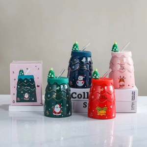Tasse en céramique Arbre de Noël 2025, magnifique et adorable, pour cadeaux promotionnels créatifs pour employés/partenaires/clientèle - Product Image 5
