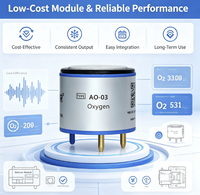 Sair Ao-03 Modul Sensor Detektor Oksigen Berbiaya Rendah Unit Penginderaan Elektrokimia untuk Penguji Konsentrasi O2 Gas