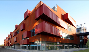 Produit en conteneur avec un design exceptionnel <span class=keywords><strong>Maison</strong></span> en conteneur de 40 pieds Café Villa Préfabriqué Centre commercial - Product Image 4