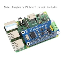 Modul HAT RS485 CAN BUS untuk RasPi Raspberry Pi Zero 2 W Pi5 Papan Ekspansi 3 Model B 4 4B 5 Aksesoris Proyek