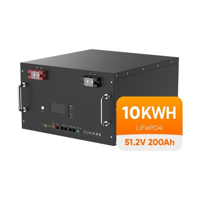 Sunark Top 10 Brands Split IP65 CAN Lithium Battery High Voltage 10KWh 200Ah Lifepo4 Banttery Solar Manufacturer Price