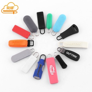 Biểu Tượng Tùy Chỉnh Silicone Dây Kéo Puller #5 #3 Cao Su Dây Kéo Puller Cho Dây Kéo Thanh Trượt - Product Image 4