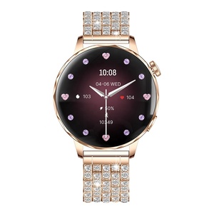 Reloj Inteligente I220 para Mujer, Lujoso, 1.27 Pulgadas, BT 5.3, Monitor de Sueño, Carátulas Personalizables, Batería de 300 mAh, Compatible con IOS y Android - Product Image 3