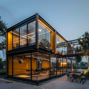 Khu trung tâm bán lẻ container di động lắp ghép tùy chỉnh - Product Image 5