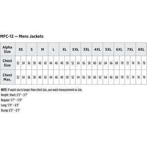 Manteau de travail personnalisé en canard mélangé pour hommes, couleur rouge - Product Image 2