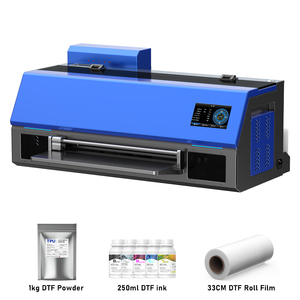 EU Stock Professional High Quality 33cm DTF Printing Machine Garment Printer XP600 Automatic Cleaning Apparel Printing - Product Image 1