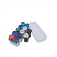 Boîte de rangement en plastique antichoc pour flacons, boîte de protection pour organiser différents flacons en verre de différentes spécifications