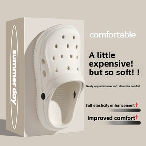 Sandali EVA con Suola Spessa Traspiranti a Punta Chiusa per Donna e <span class=keywords><strong>Uomo</strong></span>, Nuovi Modelli Estivi 2025 per Maternità, Spiaggia e Sport - Product Image 2