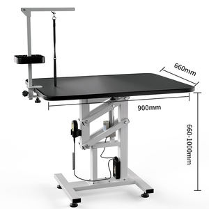 N-201 ग्रोमर सबसे अच्छा पालतू कुत्ते टेबल भारी शुल्क स्टेनलेस स्टील हाइड्रोलिक लिफ्ट कुत्तों के लिए मेज भारी शुल्क स्टेनलेस स्टील हाइड्रोलिक लिफ्ट - Product Image 2