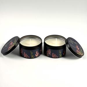 Bougie parfumée artisanale en gros sous marque privée, en boîte métallique, <span class=keywords><strong>Amaryllis</strong></span> & Figue Naturelle, pour les fêtes, Diwali, les voyages et les spas - Product Image 5