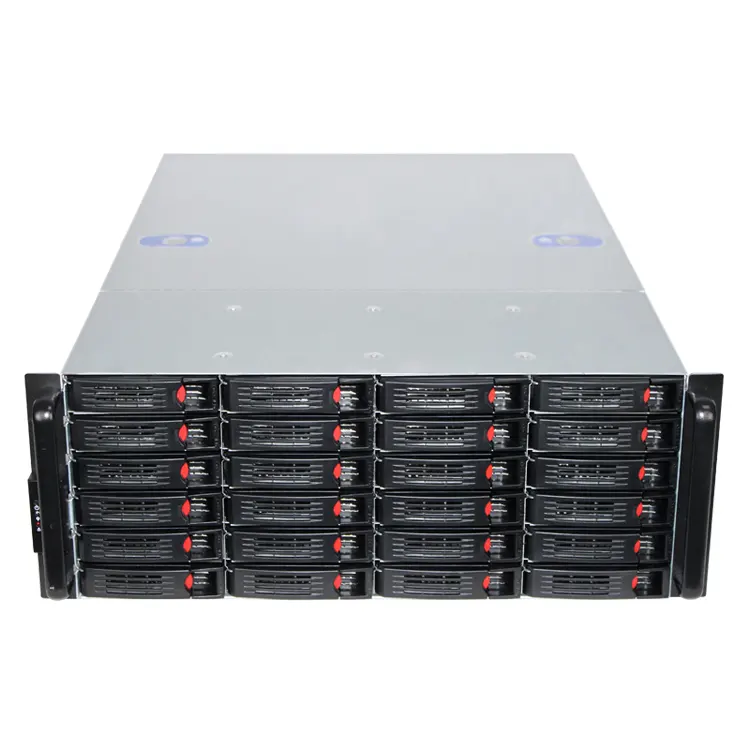 4u Rackmount Storage Nas Server Aangedreven Door 2e Gen Intel Xeon Schaalbare Processors Met 24X3.5/2.5 Inch Hdd Bay