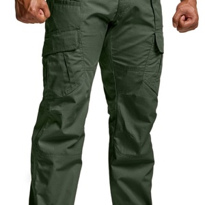 Men's Casual Canvas Mid Waist Water Resistant Cargo <b>Pants</b> Lightweight <b>Work</b> Hiking <b>Pants</b> - Product Image 3
