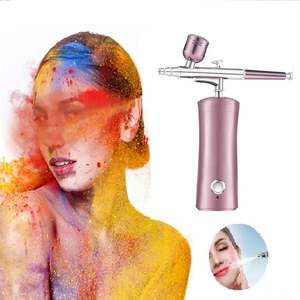 Pakiss Face Airbrush Compressor Cordless Portable Gun Spray <b>Water</b> <b>Oxygen</b> Injector - Product Image 1