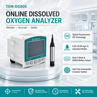 Analyseur d'oxygène dissous en ligne Taijia TEM-DO805, compteur DO pour le traitement des eaux usées industrielles et des eaux de vidange