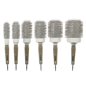 Custom Professional Salon <strong>Blowdry</strong> <strong>Brushes</strong> Ionic Bore Bristle <strong>Brush</strong> Wholesale Heat Hair <strong>Brush</strong> Manufacturer - Product Image 3