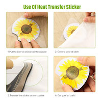 Sous-verre antidérapant en néoprène pour porte-gobelet de voiture, idéal pour cadeaux promotionnels, avec logo personnalisé, vierge pour impression par sublimation