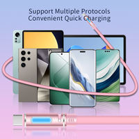 Câble USB-C parfumé avec puce intelligente, charge rapide PD, blindage tressé, transfert haute vitesse pour Android, iOS et ordinateur