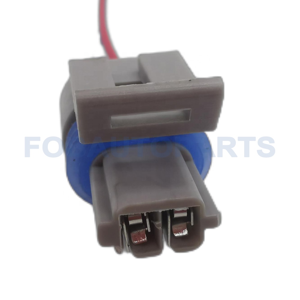 CT2-0062M-2 Connector Wire 2pin Female for Buick Solenoid Gray 25036751