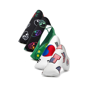 Funda Protectora para <span class=keywords><strong>Putter</strong></span> de Golf, Diseño de Hoja Verde, para <span class=keywords><strong>Putter</strong></span> de Eje Central - Product Image 4