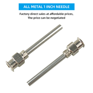 Nhà máy trực tiếp 1 inch tất cả các kim loại thép không gỉ pha chế kim - Product Image 5