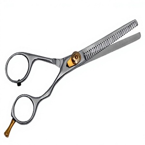 Tijeras de Peluquería Profesionales ASAP de Acero Inoxidable para Diestros, Mango Largo, Punta Recta, para Mascotas Pequeñas - Product Image 1