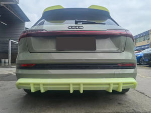 Runde vente exclusive Kit de carrosserie pour Audi Etron mise à niveau <span class=keywords><strong>HY</strong></span> Kit de carrosserie lèvre avant diffuseur arrière ailes supérieures jupes latérales matériau ABS - Product Image 4