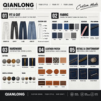 Jeans Peintre Homme Personnalisés en Denim Effet Vieilli Délavé à la Pierre Vintage Taille Mi-Haute Super Grandes Poches Coupe Ample Jambe Large Enduits de Cire