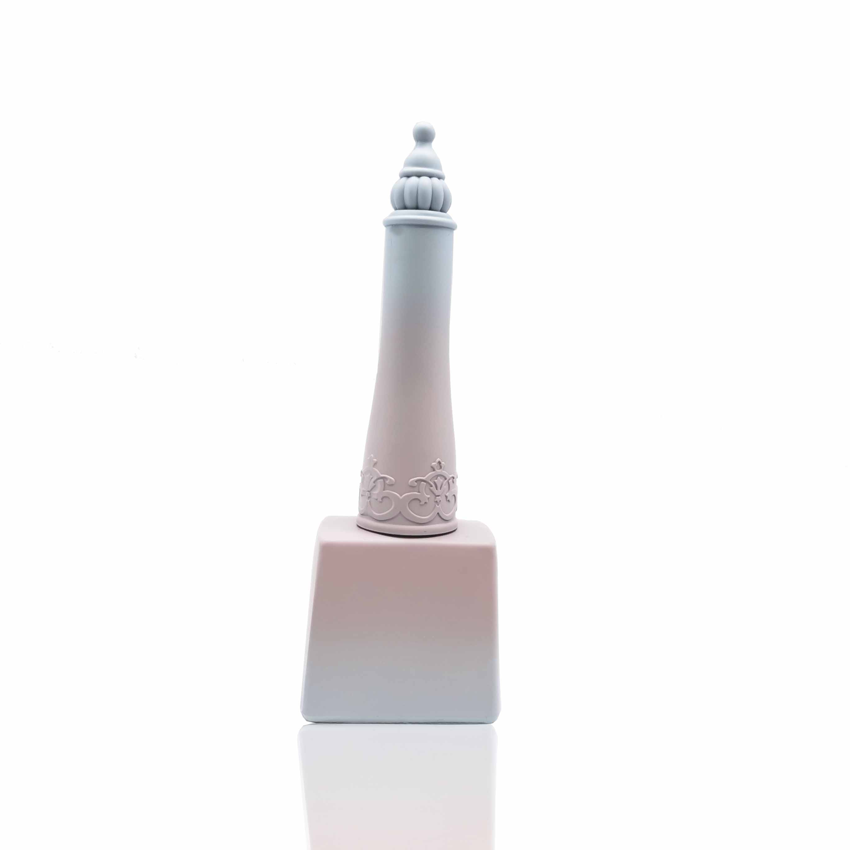 10ml square Glass Empty UV Gel Polish Bottles