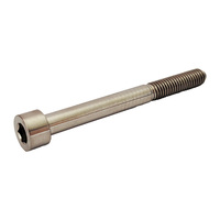 Baut Titanium GR5 M5*75mm Berkualitas Tinggi, Baut Kepala Cangkir Hex Socket Harga Pabrik, Sekrup Allen Kepala Bulat
