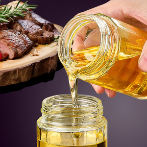 Rociador de aceite de vidrio de grado alimenticio de 230 ml, botella de aceite atomizadora tipo prensa, para freír al aire, barbacoa, antiadherente, rociador de aceite de boca ancha - Product Image 5