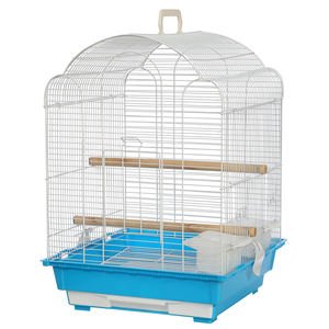 Grasparkiet Vogelkooi Grote Roestvrij Staal Galvaniseren Kooi Spreeuw Brother Smeedijzeren Papegaaienkooi - Product Image 4