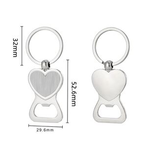 Porte-clés décapsuleur personnalisé en métal avec logo, cadeau publicitaire, vente en gros - Product Image 3