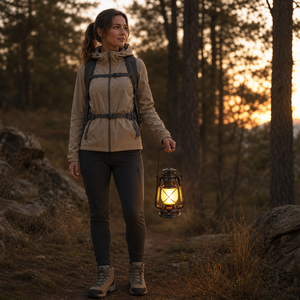 Lanterne de <span class=keywords><strong>Tempête</strong></span> Vintage <span class=keywords><strong>Rechargeable</strong></span> à <span class=keywords><strong>LED</strong></span> Effet Flamme, <span class=keywords><strong>Lampe</strong></span> de Camping Portable USB en ABS pour Fêtes - Product Image 3