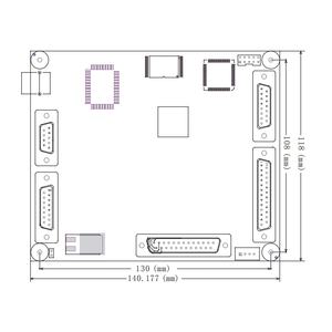 Tarjeta de Control de Láser de Fibra JCZ BJJCZ LMCV4, Controlador para Máquina de Marcado Láser de Fibra, Compatible con Láser de Fibra MOPA - Product Image 6