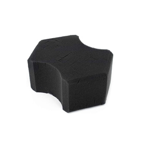 Siêu Mềm Đen Chi Tiết Rửa Bọt Hấp Thụ Waxing Sponge Đánh Bóng <span class=keywords><strong>Applicator</strong></span> - Product Image 2