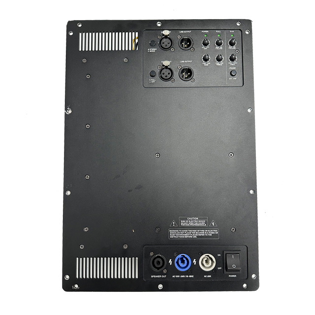 Active Speaker Professional Power Amplifier Module, Three-way Professional Power Amplifier Module