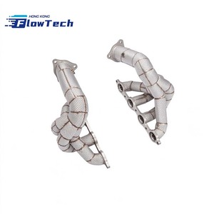Collecteurs d'échappement longs en acier inoxydable FlowTech T304 pour Chevrolet Corvette C8 6.2L – Collecteur d'échappement haute performance à fixation directe - Product Image 5