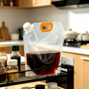 Free <b>Standing</b> Bottom Spout Pouch 5L 15L Not Easy To Tip For Supermarket <b>Shelf</b> Display Pack - Product Image 1