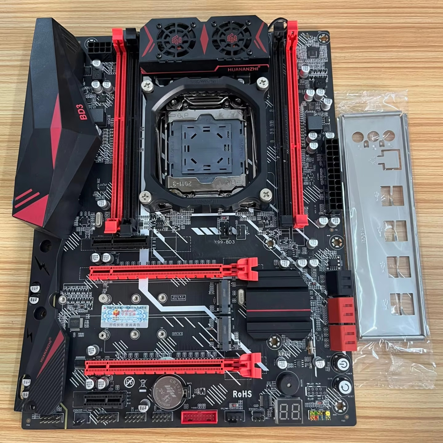 HUANANZHI X99 Series Motherboard for Xeon E5, LGA2011-3, DDR4, ATX